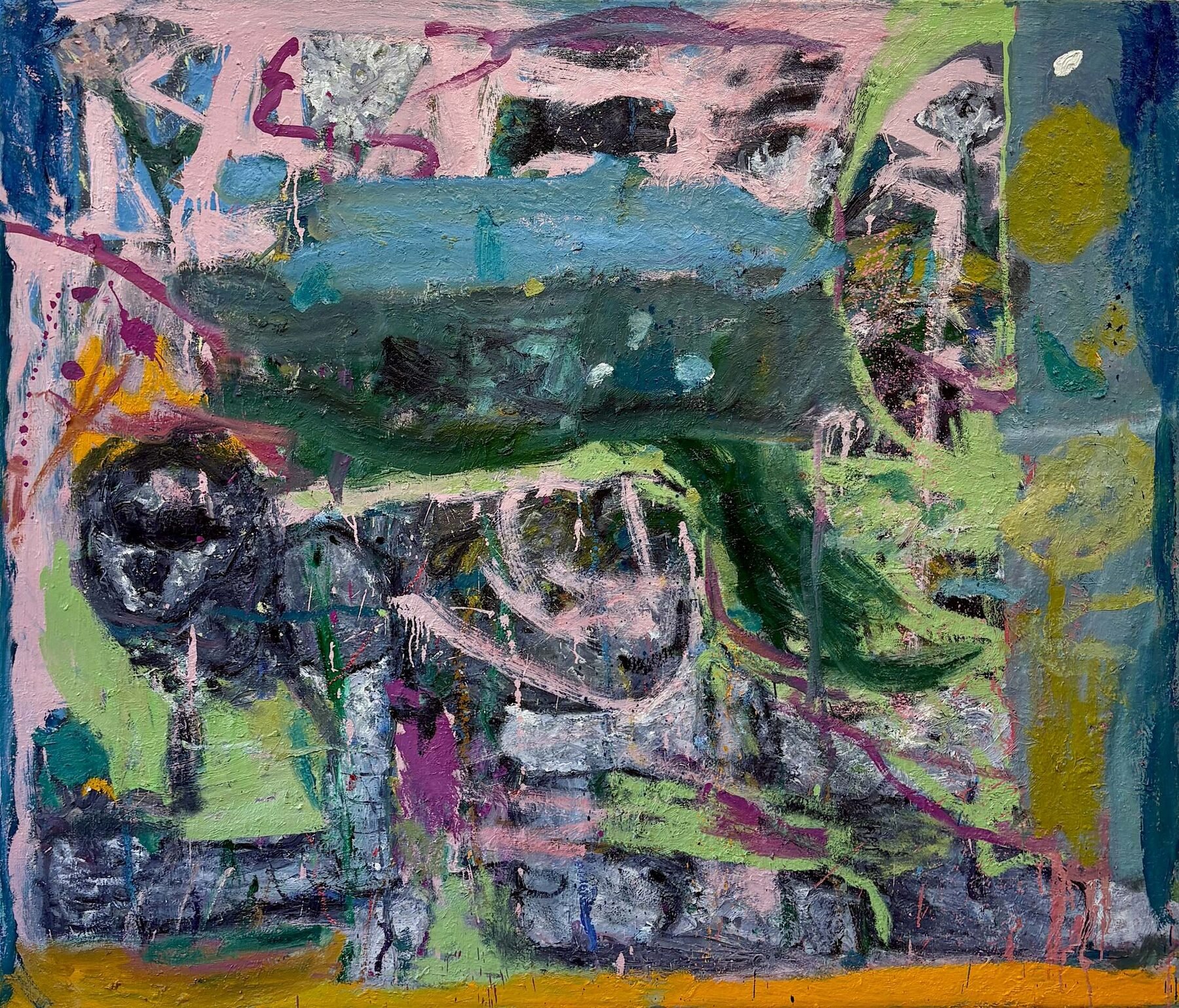 No. 5 in D minor, painting by Georg Óskar
